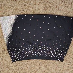 WOMEN'S REBEL ATHLETIC BLING CHEER SKIRT - ADULT medium AM